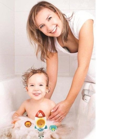 Jeu de Bain Lexibook Cohète et 3 Animaux Flottants Multicolor