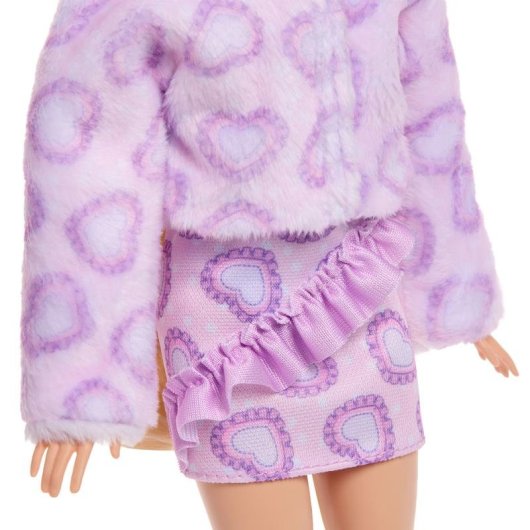 Barbie Cutie Reveal Puppe Lila Katze 10 Überraschungen