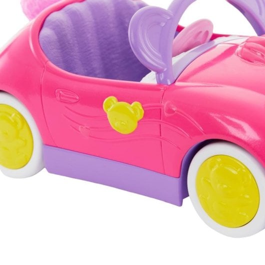 Playset Barbie Chelsea HXN05 Coche Convertible Osito Peluche