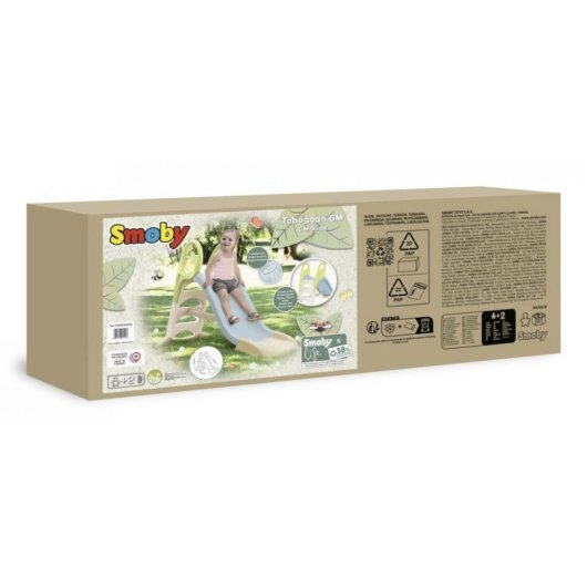 Tobogã Exterior Smoby Life GM 1,50 m Escada Antiderrapante