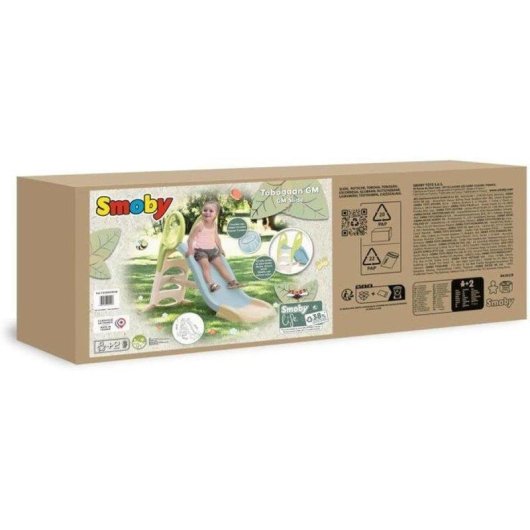 Tobogã Exterior Smoby Life GM 1,50 m Escada Antiderrapante
