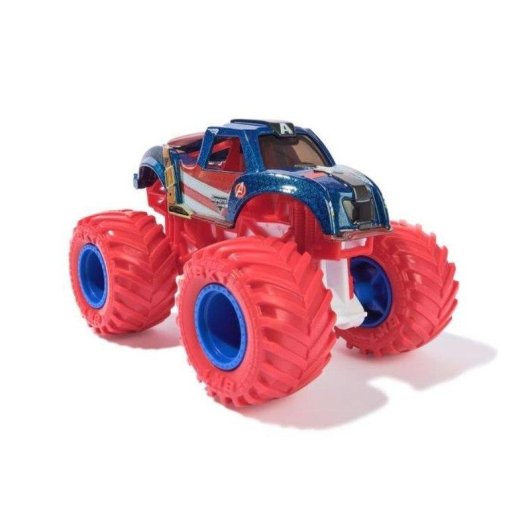 Pack de 5 Camiones Monstruo Spin Master Monster Jam Marvel 1:64 True Metal