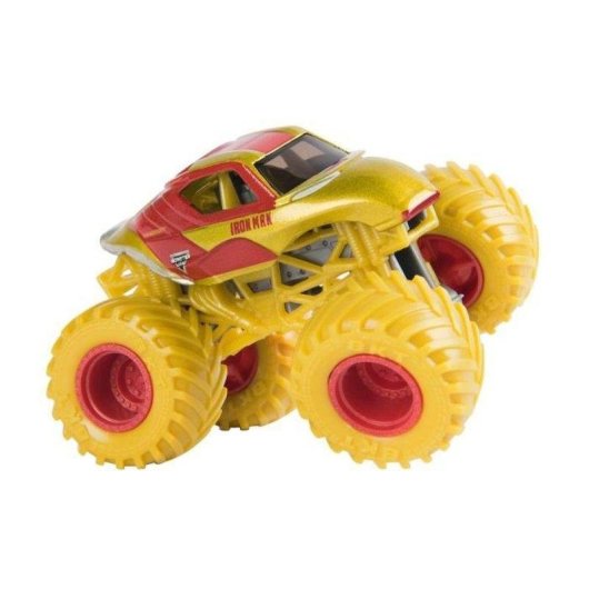 Pack de 5 Camiones Monstruo Spin Master Monster Jam Marvel 1:64 True Metal