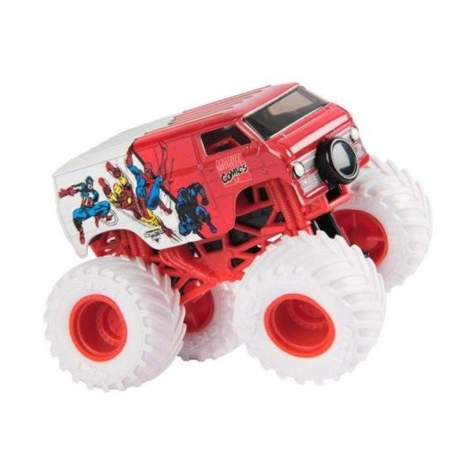 Pack de 5 Camiones Monstruo Spin Master Monster Jam Marvel 1:64 True Metal