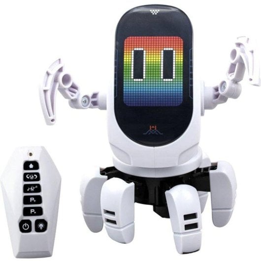 Robot Silverlit Octobot Programable Teledirigido Blanco 15 Funciones LED Multicolor