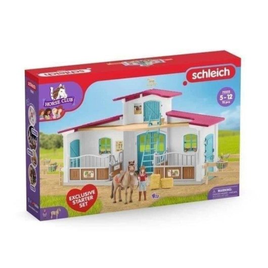 Set de jeu Schleich Horse Club Centre Équestre 75 pièces