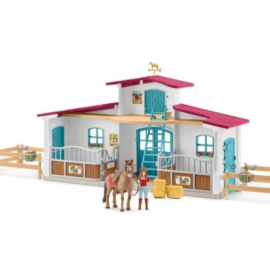 Set de jeu Schleich Horse Club Centre Équestre 75 pièces