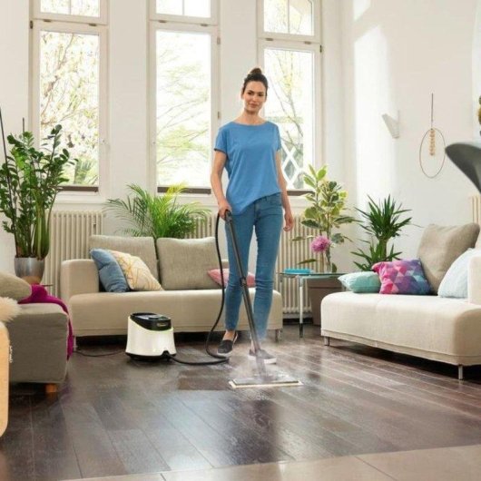 Kärcher EasyFix Mopp-Pad SC1-SC5, weiche Mikrofaser, weiß, 2 Stück