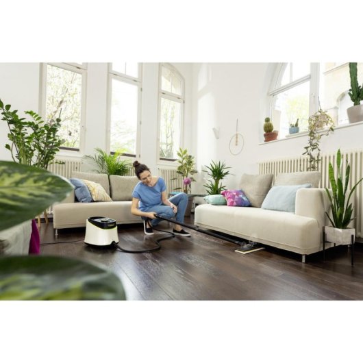 Kärcher EasyFix Mopp-Pad SC1-SC5, weiche Mikrofaser, weiß, 2 Stück