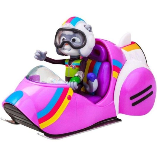 Spielzeugfahrzeug Bandai Pmcc9011 Jet Ski Rosa Glänzend mit Figuren