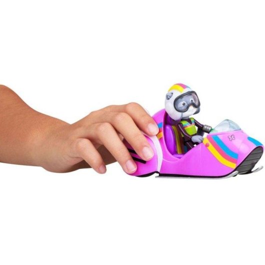 Spielzeugfahrzeug Bandai Pmcc9011 Jet Ski Rosa Glänzend mit Figuren