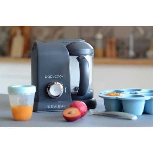 Béaba Babycook Solo 4-in-1 Babybreifbereiter 1100 ml Dunkelgrau