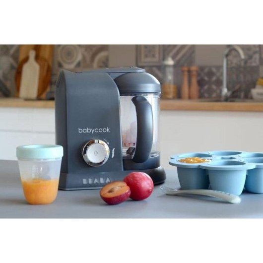 Béaba Babycook Solo 4-in-1 Babybreifbereiter 1100 ml Dunkelgrau
