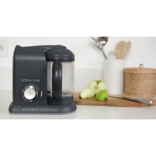 Béaba Babycook Solo 4-in-1 Babybreifbereiter 1100 ml Dunkelgrau