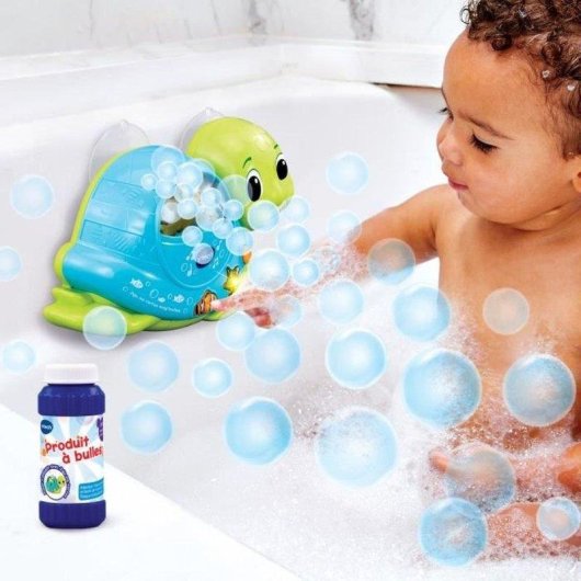 Tartaruga de Banho Interativa VTech Juju My Bubble Turtle com Música e Bolhas