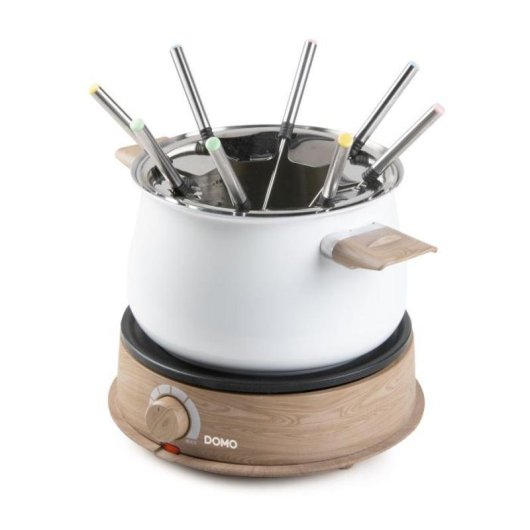 Olla para fondue eléctrica Domo DO736F 1500W 2L 8 personas