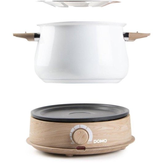 Olla para fondue eléctrica Domo DO736F 1500W 2L 8 personas