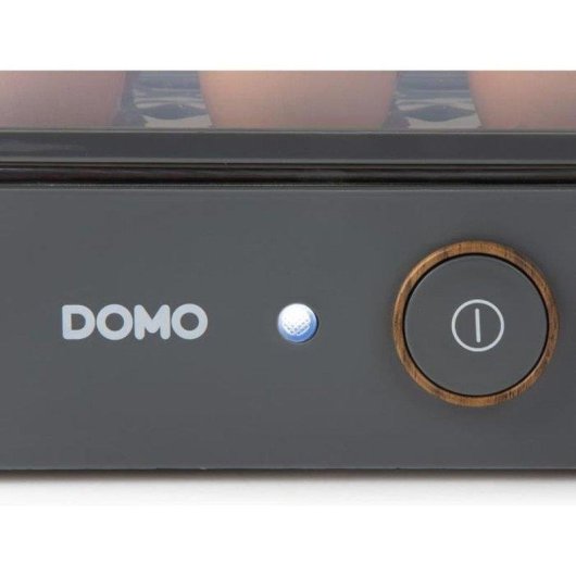 Cocedor de huevos Domo DO9283EK 400W 6 Huevos Negro