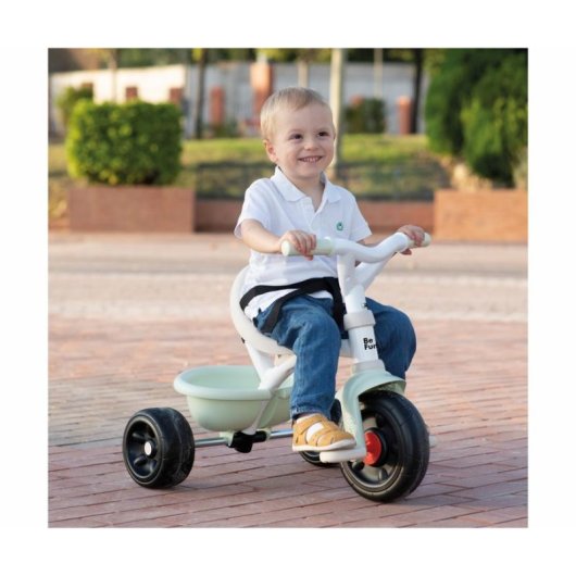 Tricycle Évolutif 3-en-1 Smoby Be Fun Confort avec Manche Parental