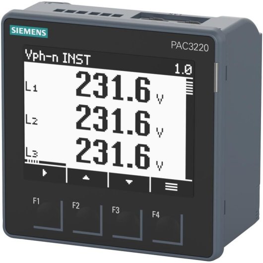 Energiemonitor Siemens 7KM3220-0BA01-1DA0 Spannung Strom Frequenz