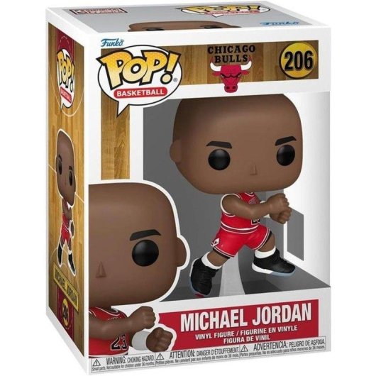Funko Pop! NBA Michael Jordan "The Shot" Chicago Bulls 11,4 cm com Peão de Exposição