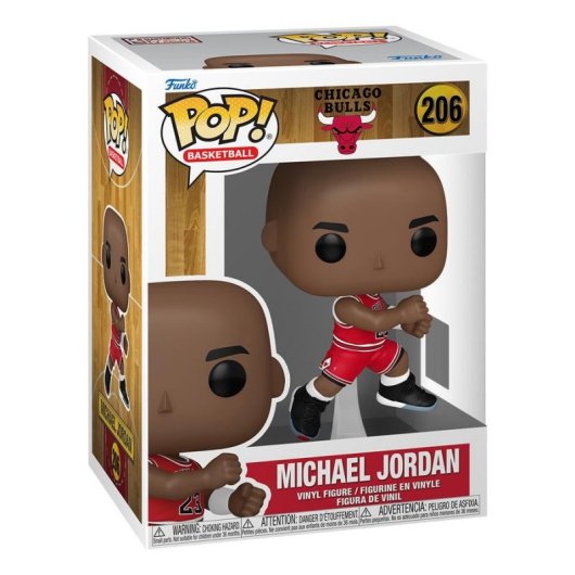 Funko Pop! NBA Michael Jordan "The Shot" Chicago Bulls 11,4 cm com Peão de Exposição