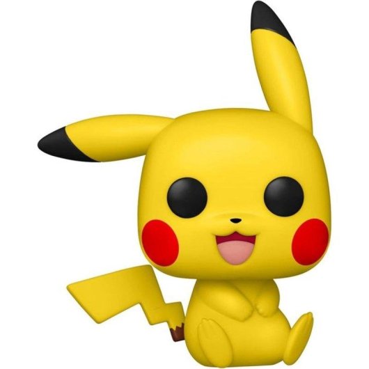 Figurine Funko Pop Pikachu Assis #842 7,6 cm Boîte Vitrine Pokémon