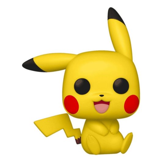 Figurine Funko Pop Pikachu Assis #842 7,6 cm Boîte Vitrine Pokémon