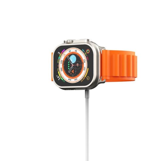 Chargeur Smartwatch Deltaco AWC-103 USB 1 m Compatible Apple Samsung