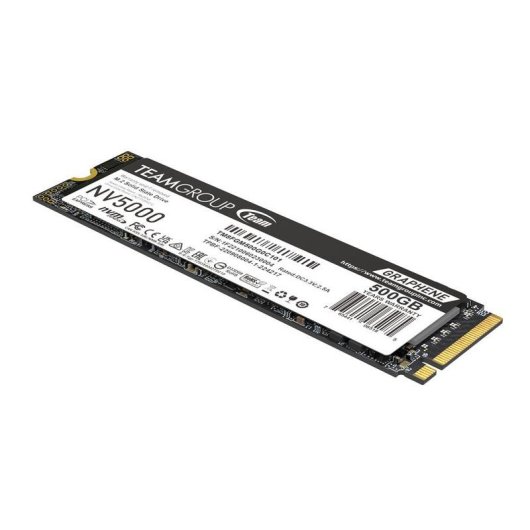 Disque Dur Team Group NV5000 500GB M.2 SSD PCIe 4.0 4500MB/s Lecture