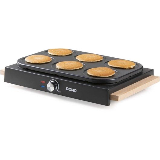 Domo Do8719w Set Wok Party 2 in 1 6 Personen 1000W