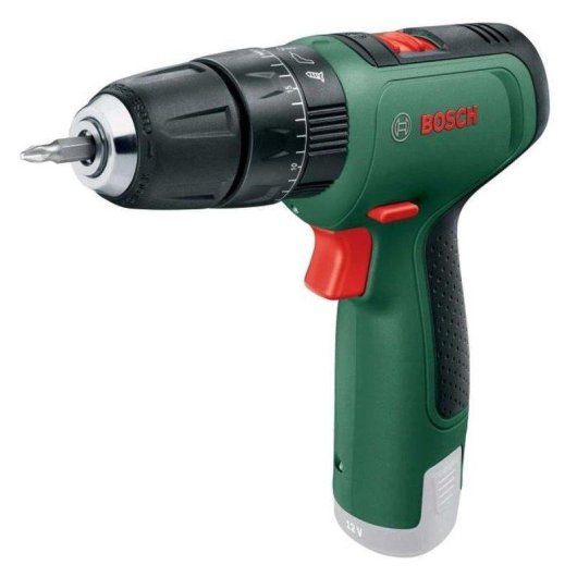 Berbequilha de impacto sem fios Bosch EasyImpact 1200 12V 2 velocidades 20 pares mandril 10mm LED