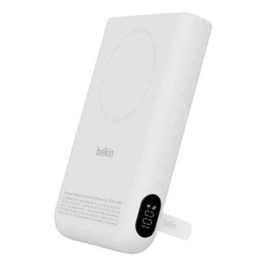 Bateria Externa Belkin 10000 mAh Qi2 MagSafe 30W Branco