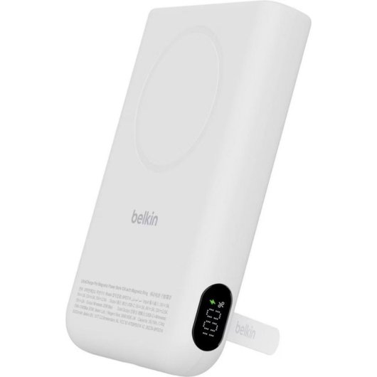 Bateria Externa Belkin 10000 mAh Qi2 MagSafe 30W Branco