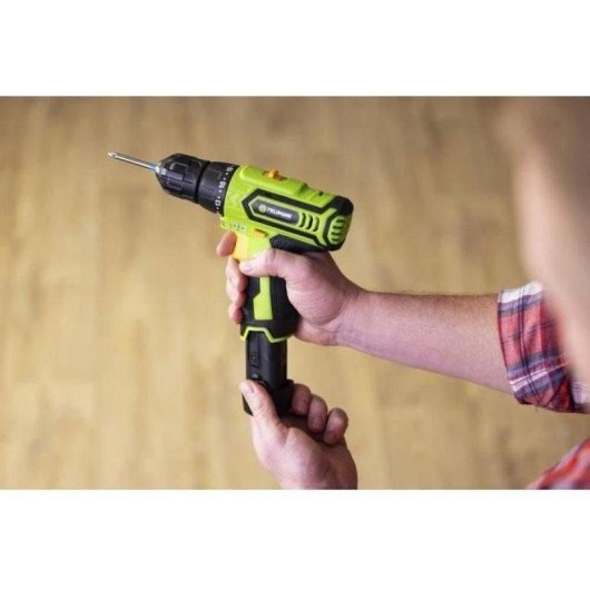 Taladro Atornillador Inalámbrico Fieldmann FDV 10252-A 12V 2 Baterías Li-ion 1,3 Ah