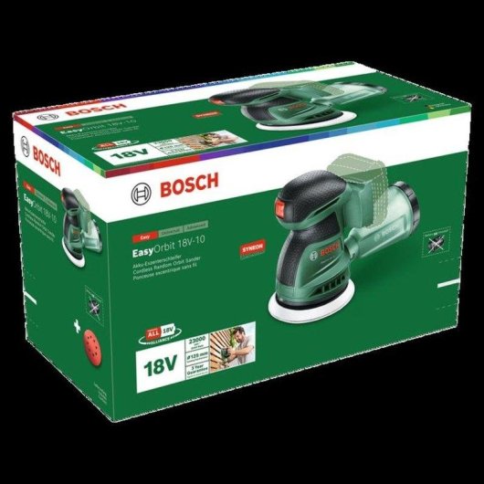 Exzenterschleifer Bosch EasyOrbit 18V-10 125 mm Microfilter Syneon