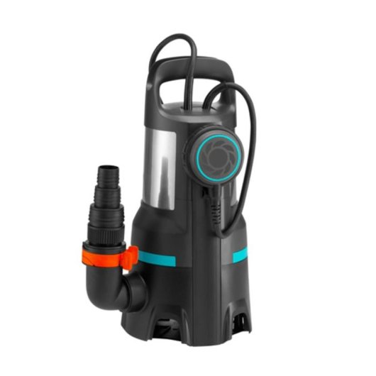 Bomba Submersível Suja Gardena Dirty Water Pump 25000 1100W 25000L/h IPX8