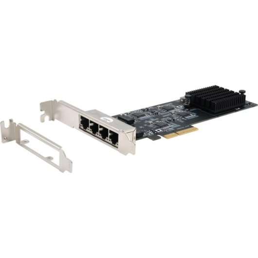Netzwerkkarte Exsys EX-60154 PCI Express x4 5 Gbit/s 4 Ports RJ45 Low Profile