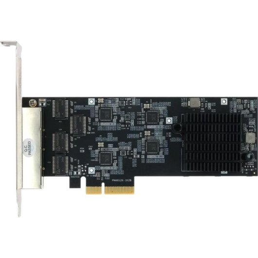 Netzwerkkarte Exsys EX-60154 PCI Express x4 5 Gbit/s 4 Ports RJ45 Low Profile