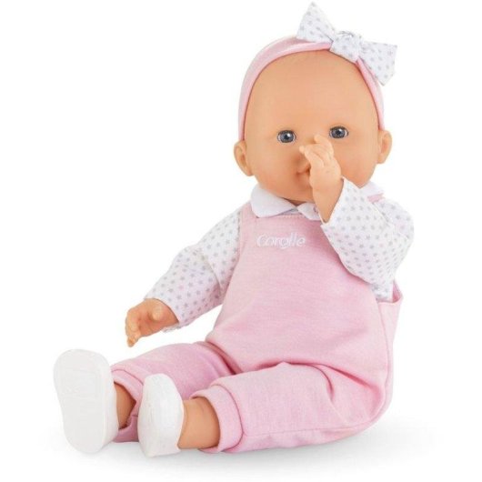 Boneca Corolle Mon Grand Poupon Lise 36 cm Vinil Suave Olhos Azuis Aroma Baunilha