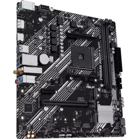 Carte mère ASUS PRIME B550M-K WIFI AMD B550 AM4 DDR4 Micro ATX WiFi