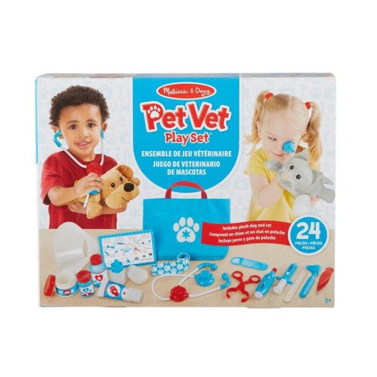 Juego de Veterinario Melissa & Doug Set 24 Piezas Educativo