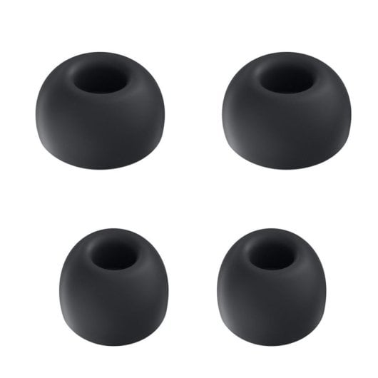 Juego De Almohadillas De Goma Para Auriculares Samsung Galaxy Buds3 Pro (tallas S/l) - Plateado
