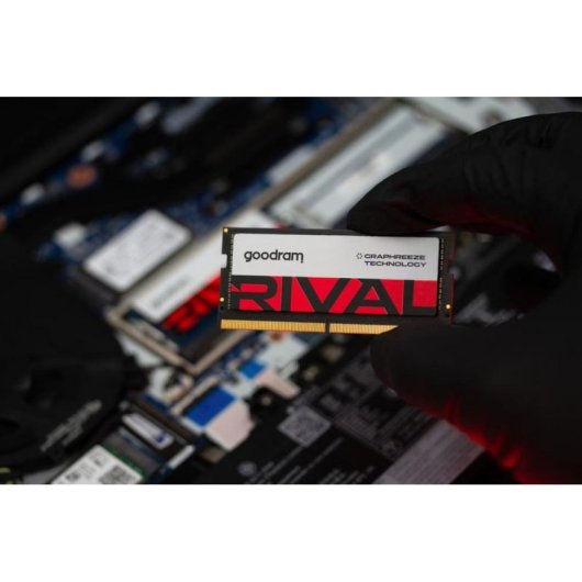 Memória RAM Goodram RIVAL 64GB 2x32GB DDR5 5600MHz CL40 Vermelho SO-DIMM