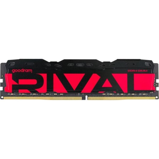 Memória RAM Goodram Rival Radiant 8GB 1x8GB DDR4 3200MHz CL16 Vermelha