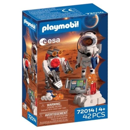 Kit Playmobil 72014 Astronauta ESA con Robot Assistente - 42 Pezzi