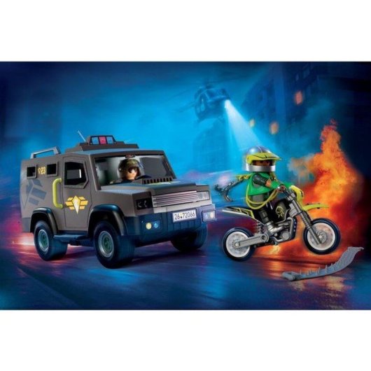 Gepanzertes Fahrzeug Playmobil Special Forces 72066 56 Teile
