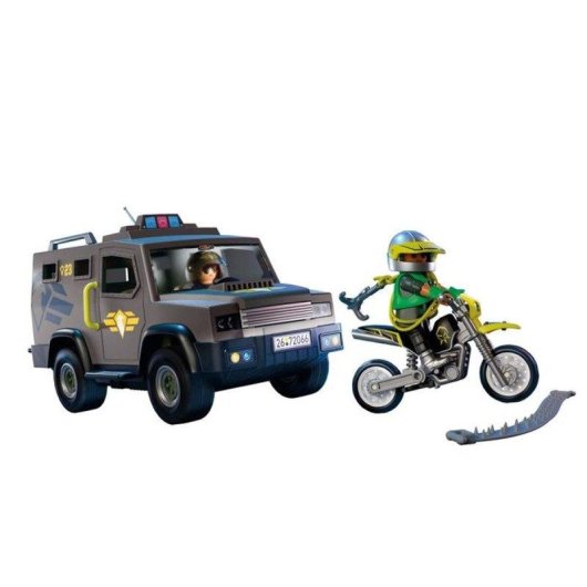 Gepanzertes Fahrzeug Playmobil Special Forces 72066 56 Teile