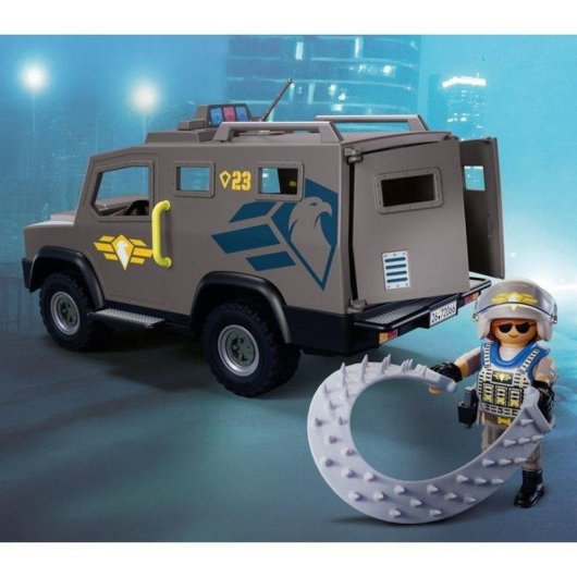 Gepanzertes Fahrzeug Playmobil Special Forces 72066 56 Teile