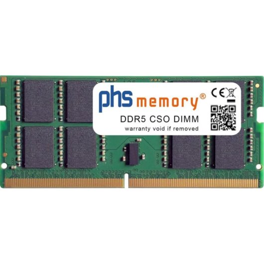 Arbeitsspeicher RAM PHS-memory SP623966 32GB 1x32GB DDR5 6400MHz SO-DIMM 1.1V ASUS